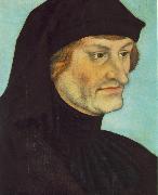 CRANACH, Lucas the Elder Portrait of Johannes Geiler von Kaysersberg fg oil painting picture wholesale